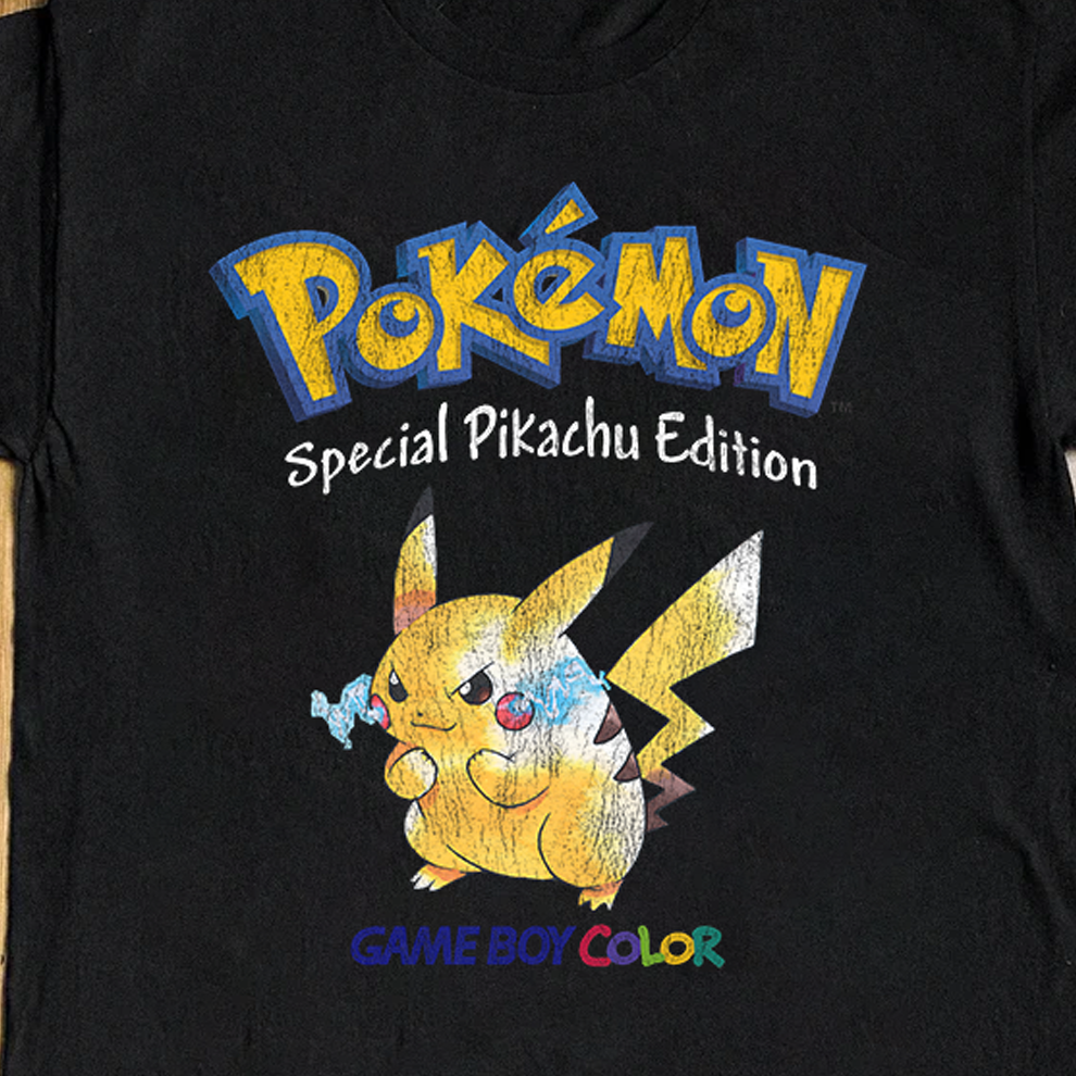 PKMN Yellow Black Tee