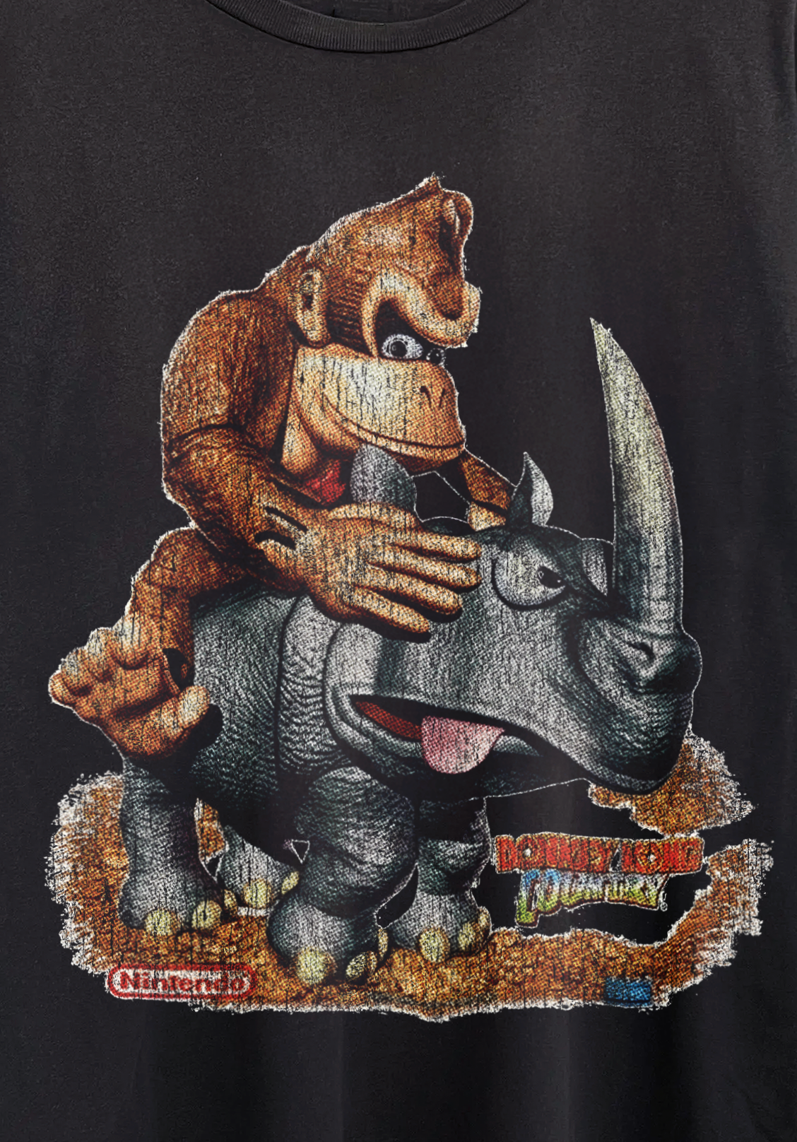 DK X Rambi Washed Black Tee