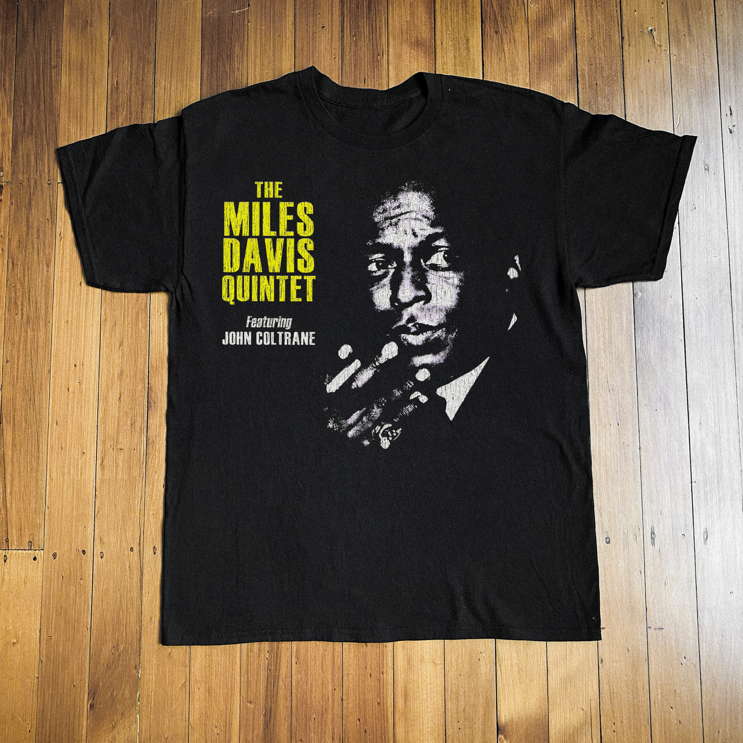 Miles Davis Quintet Black T-Shirt