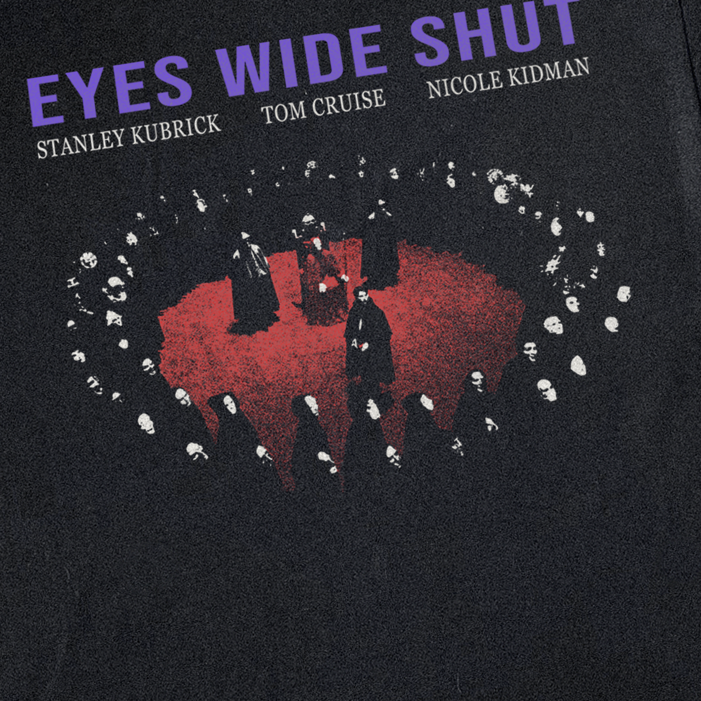 'Eyes Wide Shut' Cult Black T-Shirt
