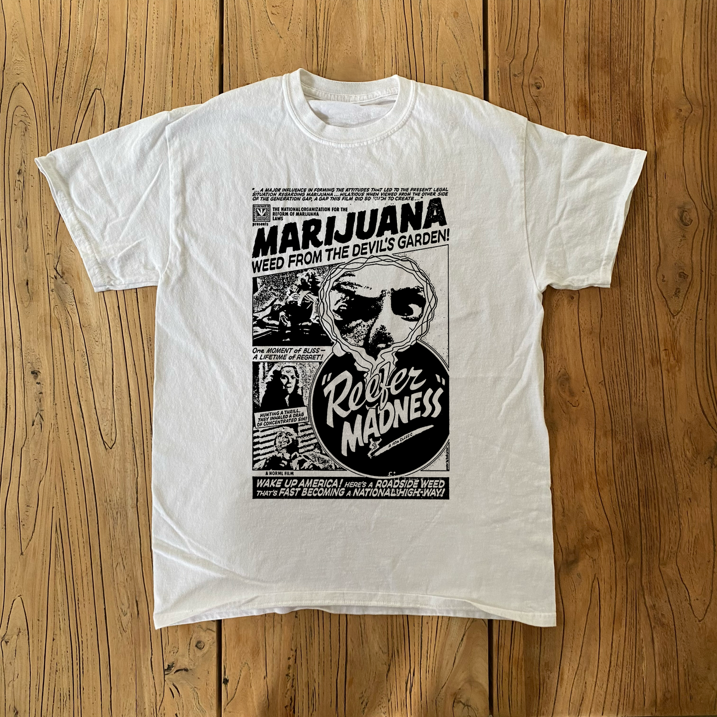 Reefer Madness White T-Shirt