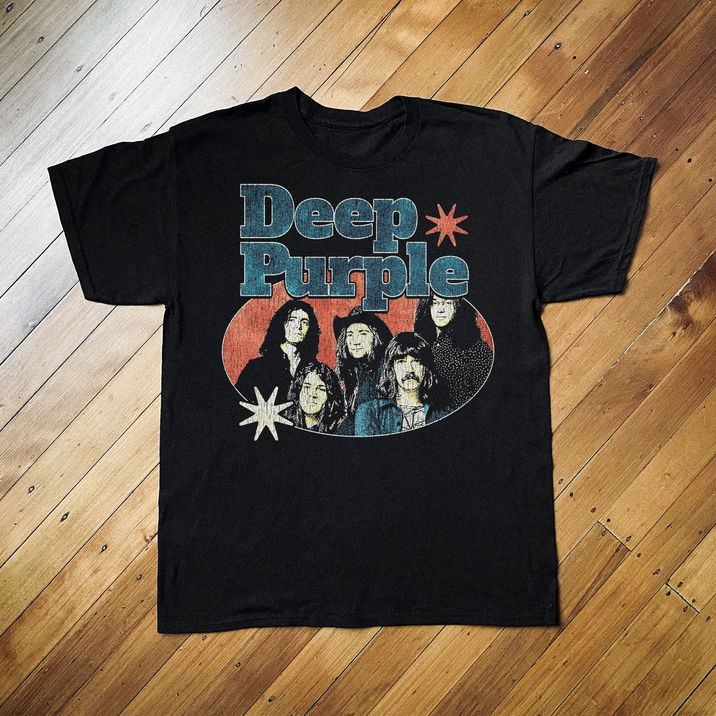 Deep Purple Vintage Black Promo T-Shirt