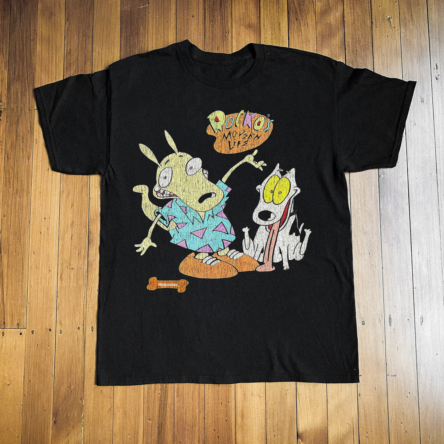 '93 Rocko'S Modern Life Black T-Shirt