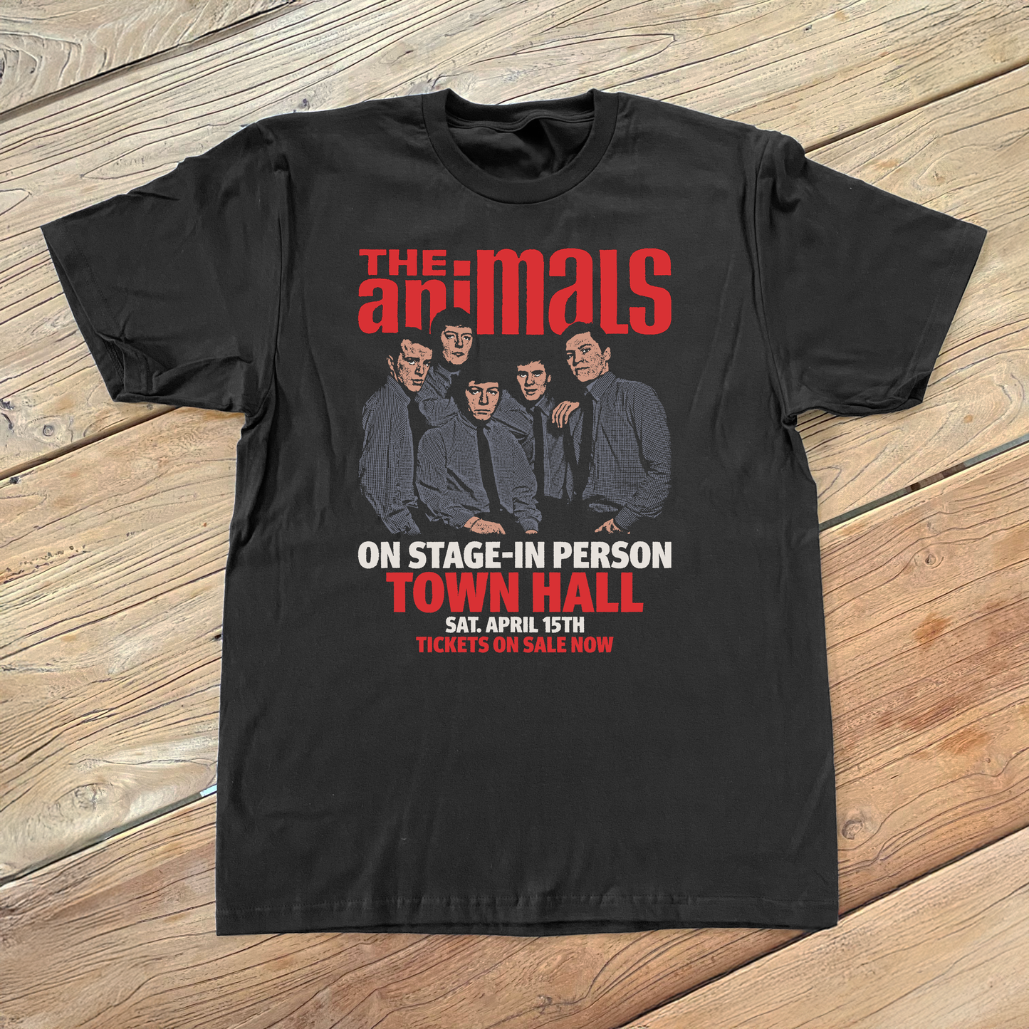 The Animals Concert T-Shirt Black