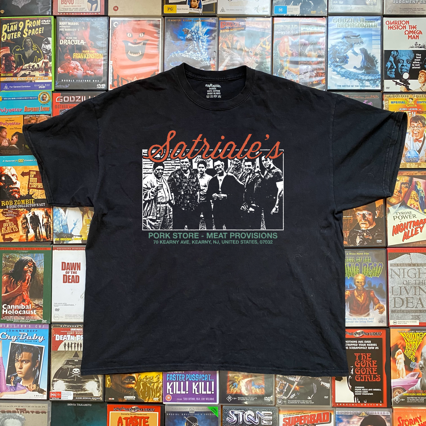 Satriale'S/Sopranos Promo Black T-Shirt