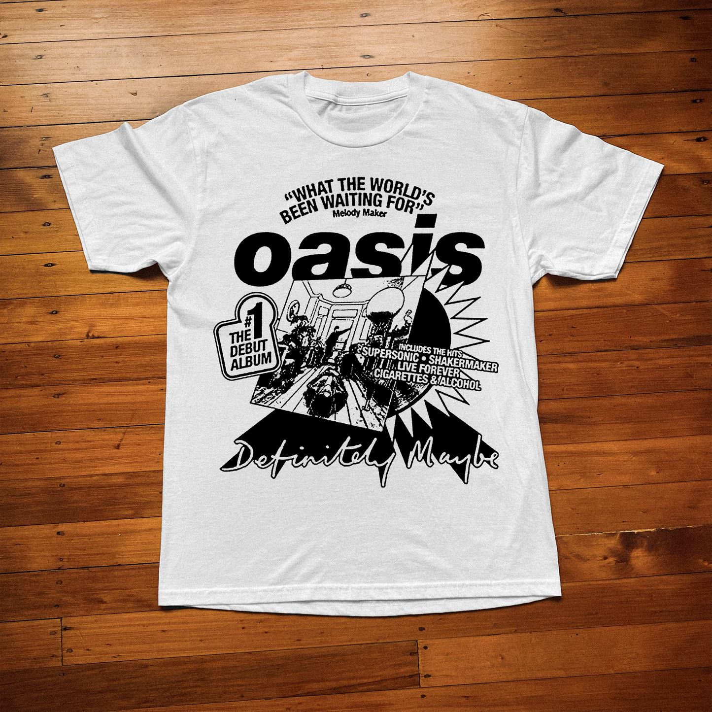 Oasis White T-Shirt