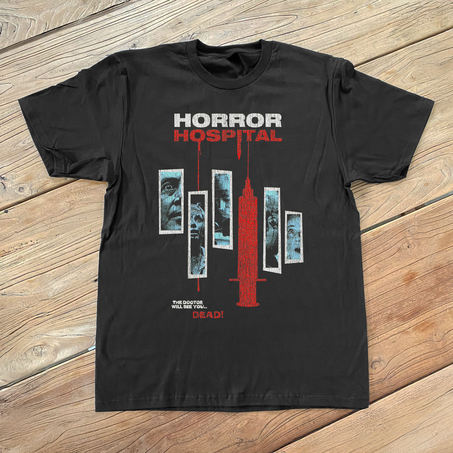 Horror Hospital Black Promo T-Shirt