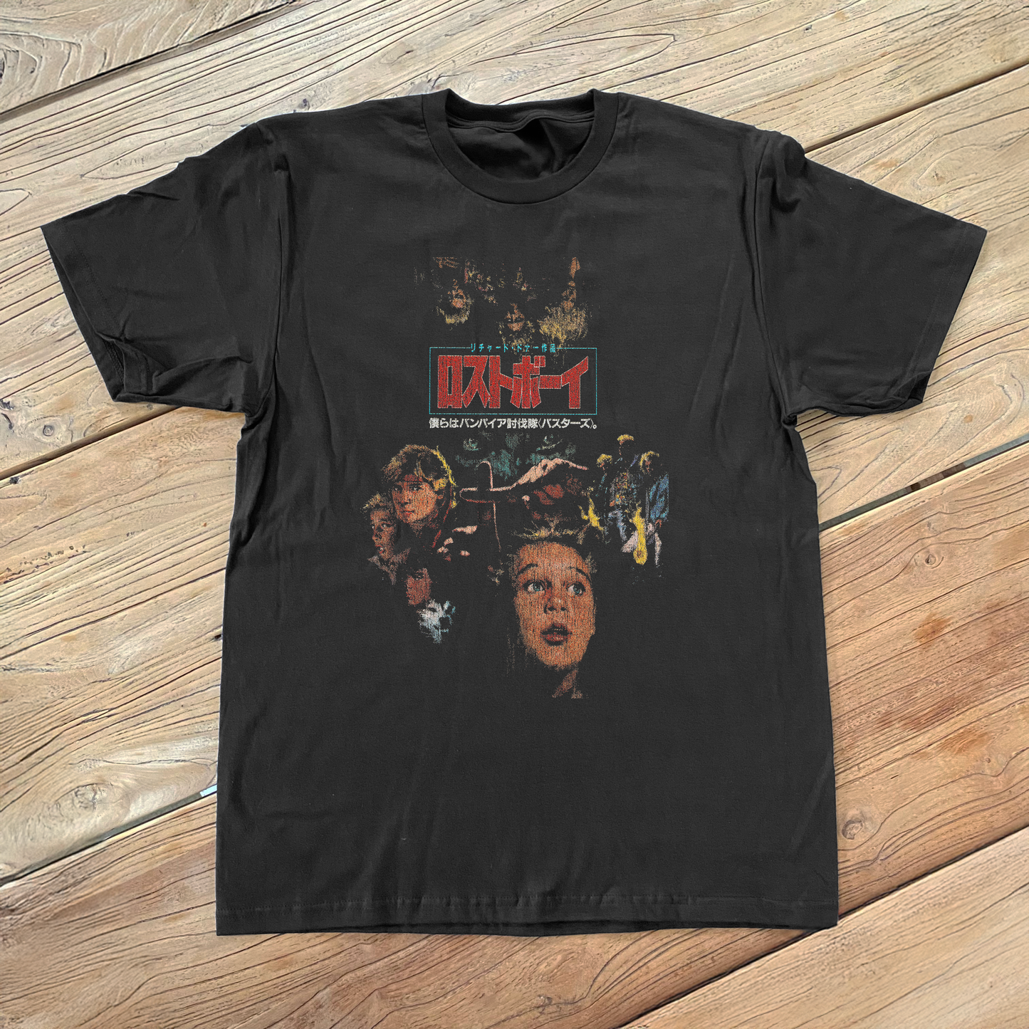 The Lost Japanese Boys Black T-Shirt