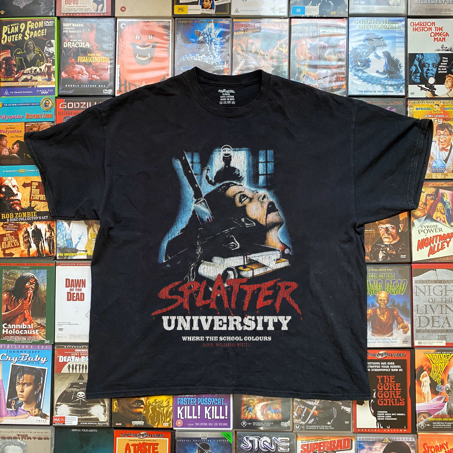Splatter University Black Promo T-Shirt