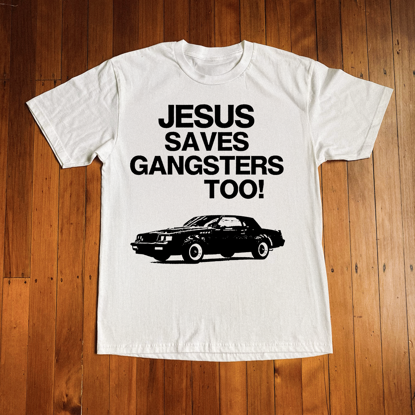 Kendrick Jesus Saves Gangsters Too White T-Shirt
