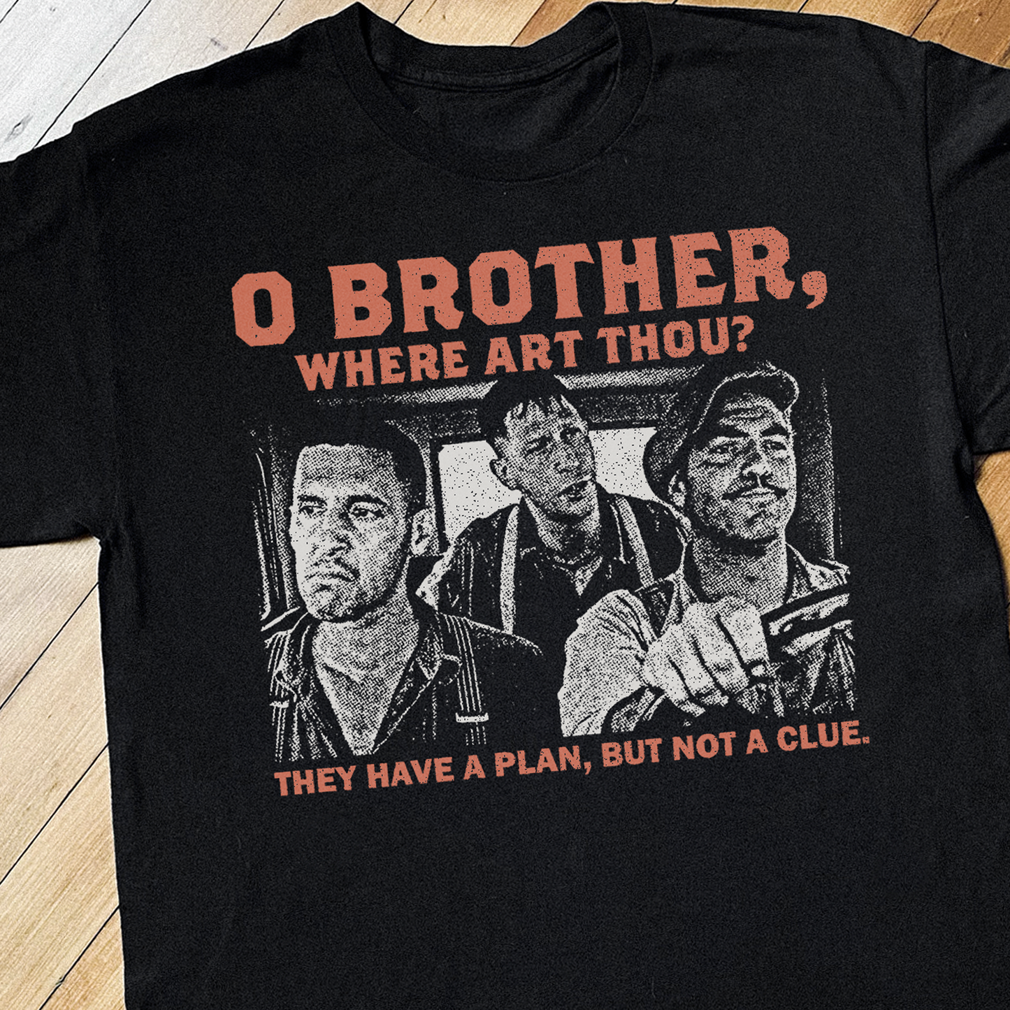 O BROTHER, WHERE ART THOU? BLACK T-SHIRT