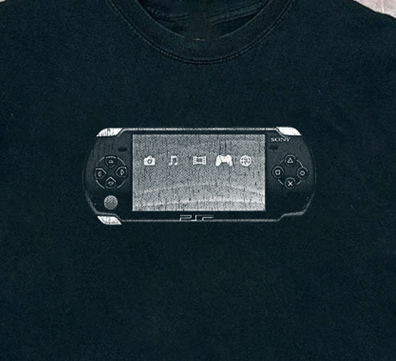 '04 PSP PROMO VINTAGE BLACK T-SHIRT