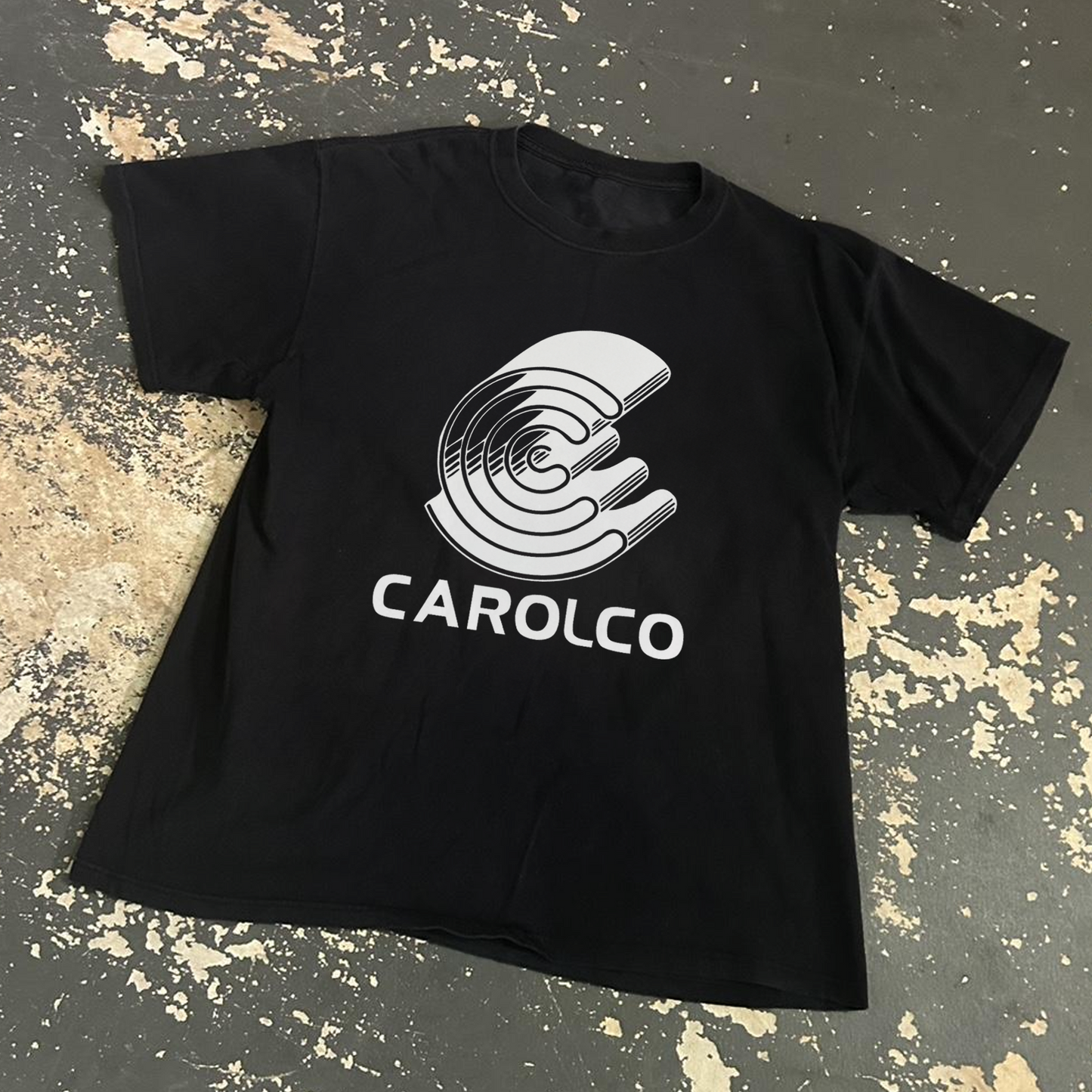 Retro 'Carolco' Black Promo T-Shirt