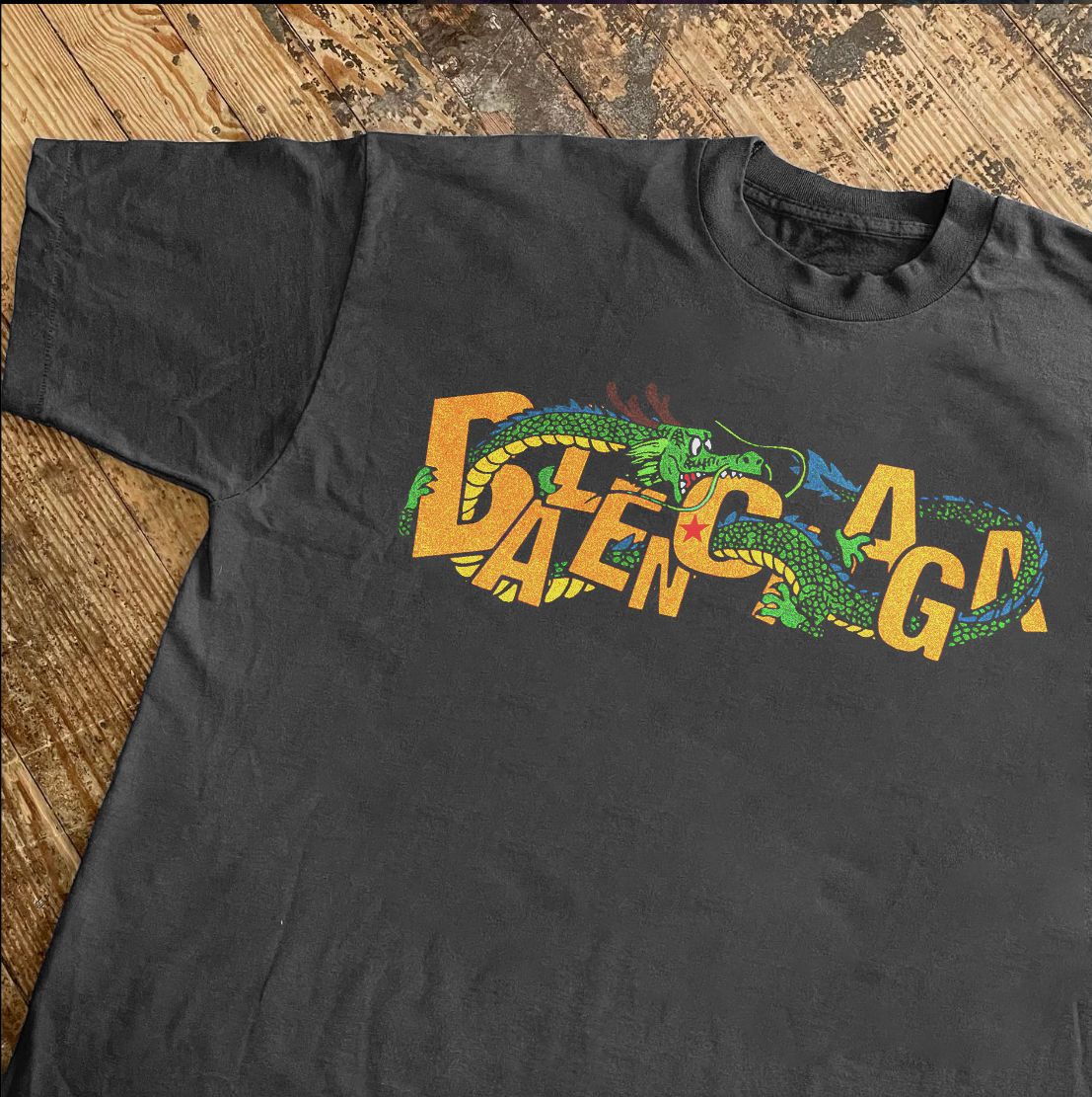 Dragon Balenciaga Z Premium Black T-Shirt