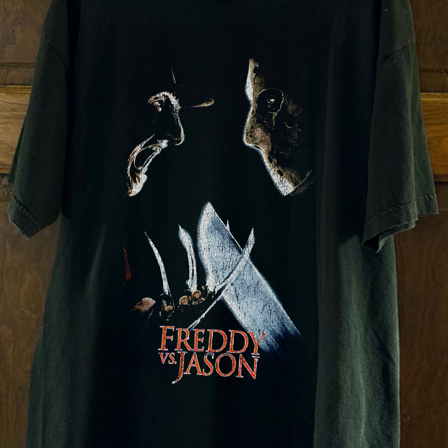 Freddy Vs Jas0N Black T-Shirt
