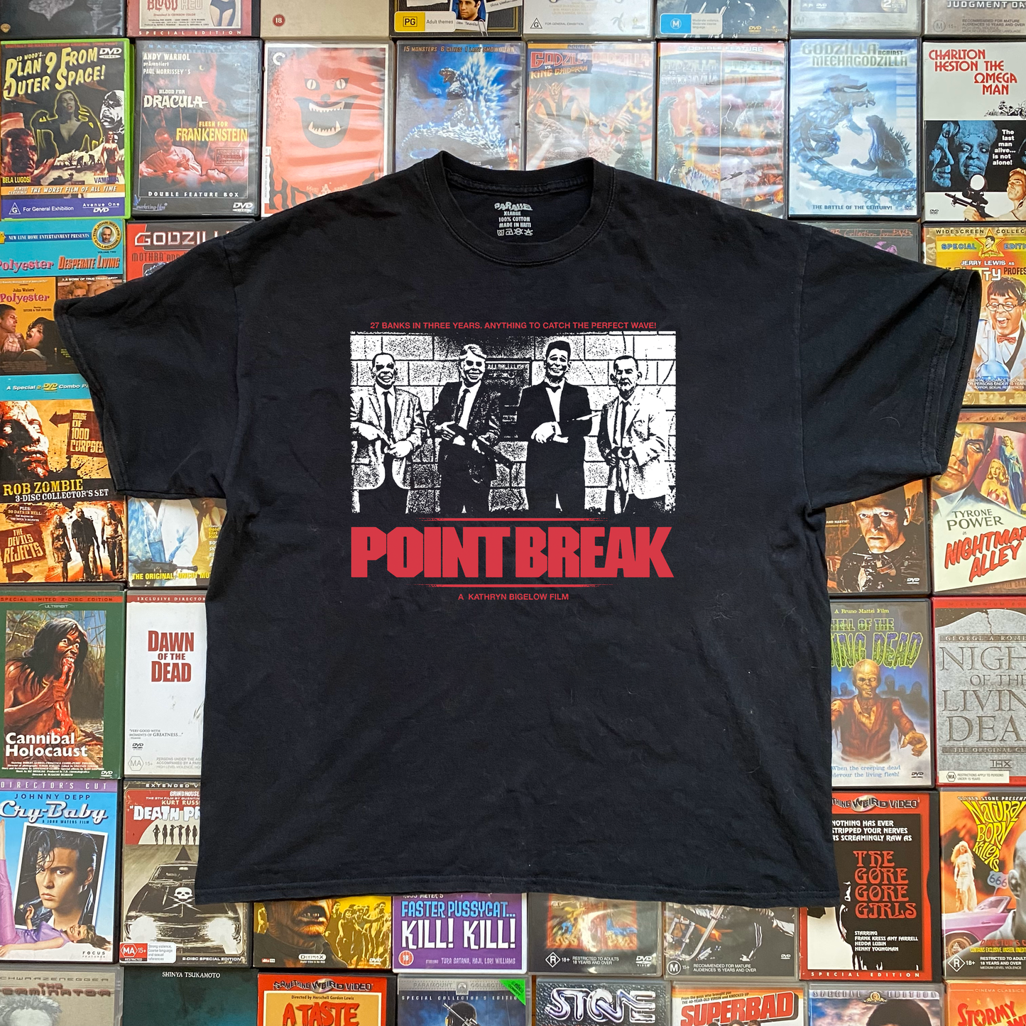 POINT BREAK PROMO BLACK T-SHIRT