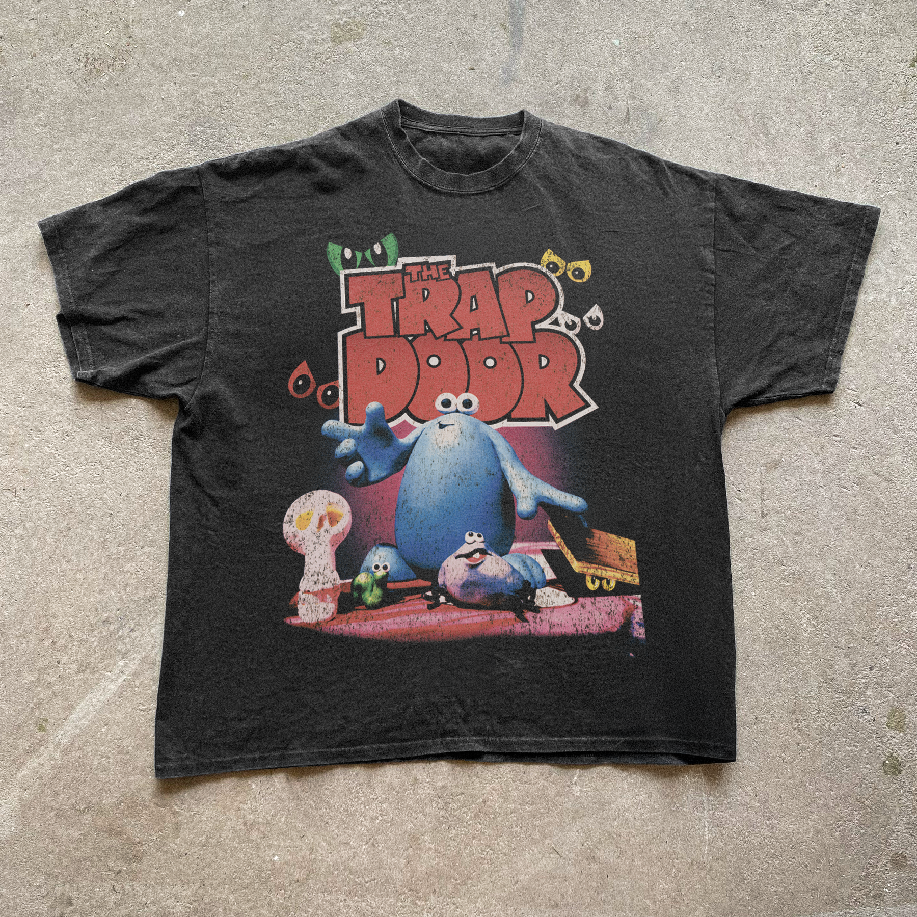 Vintage 'The Trap Door' Black T-Shirt – Parallel
