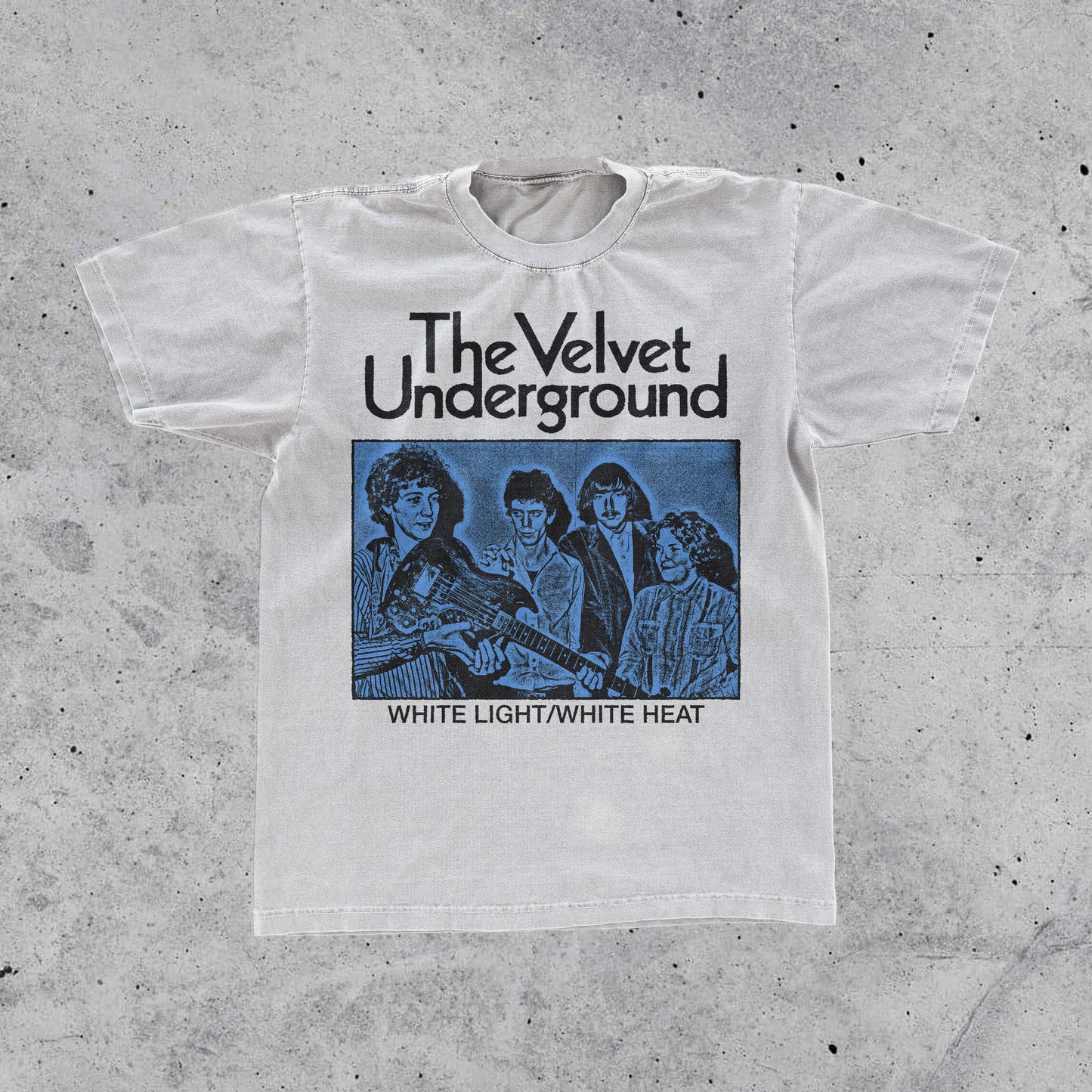 THE 'VELVET UNDERGR0UND' PROMO WHITE T-SHIRT