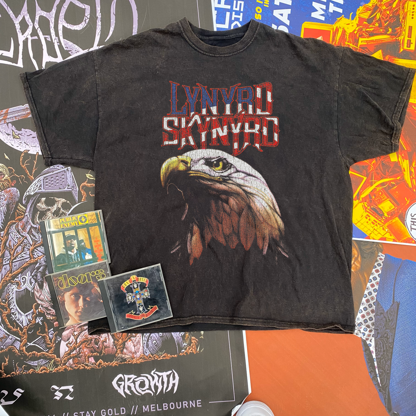 VINTAGE LYNYRD SKYNYRD BLACK T-SHIRT