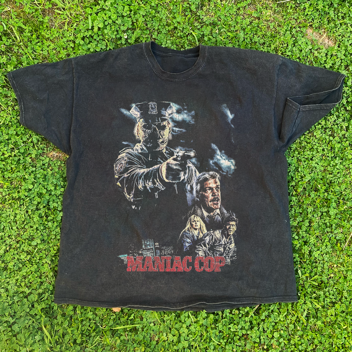 Vintage Maniac Cop Black T-Shirt