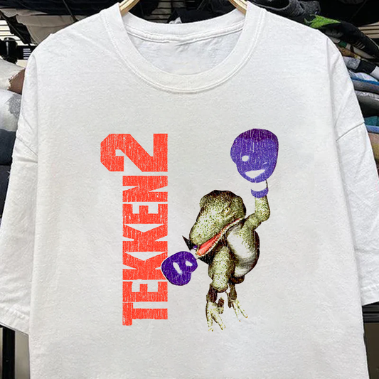 TEKKEN 2 ALEX VINTAGE WHITE T-SHIRT