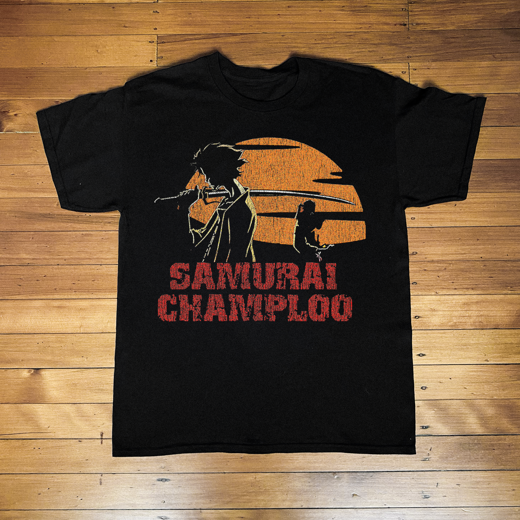 04 SAMURAI CHAMPLOO BLACK T-SHIRT – Parallel