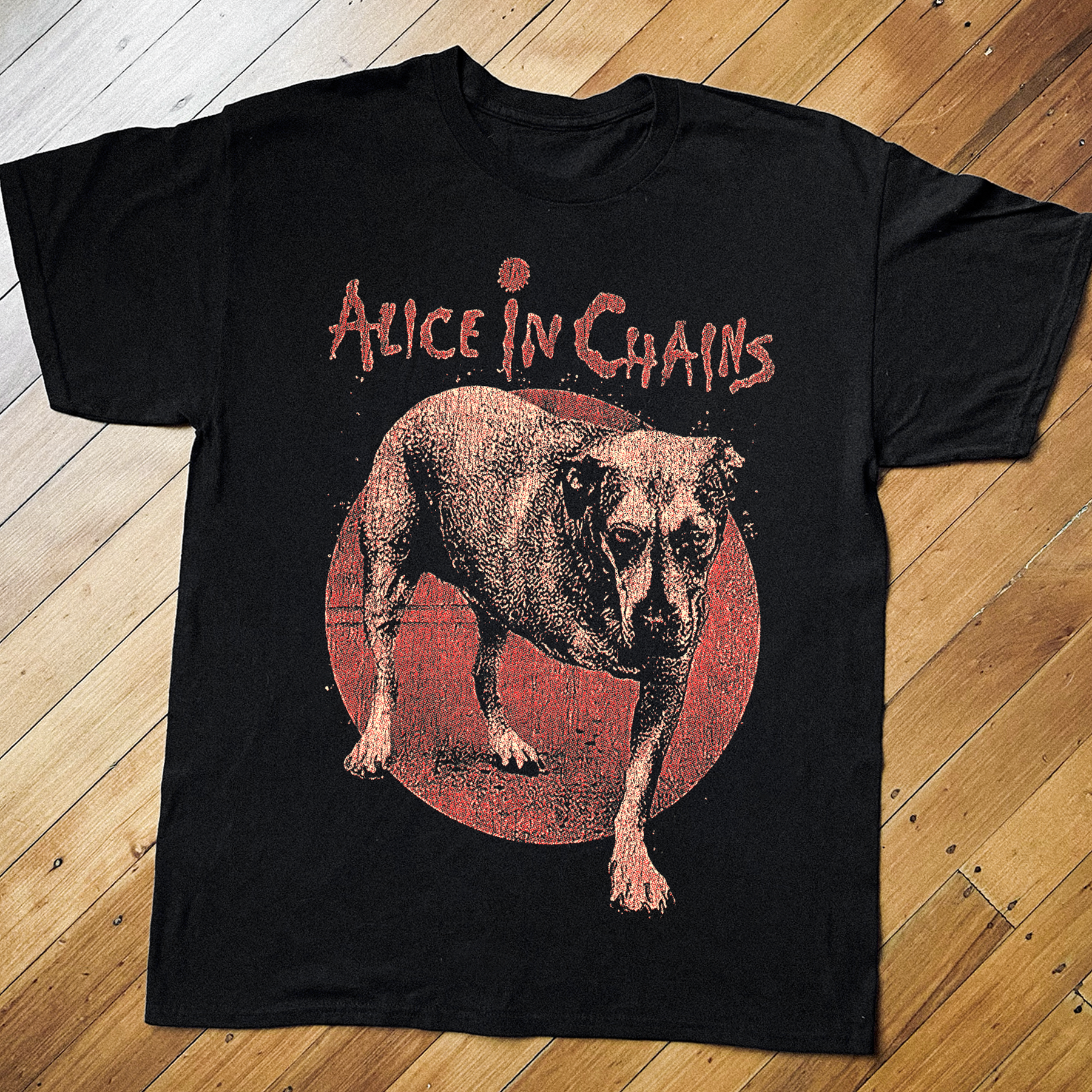 Alice In Chains Three Legged Dog Special Version T-Shirt - Officiële Merchandise - XXL Alice In Chains Three Legged Dog Special Version T-Shirt - Officiële Merchandise - XXL