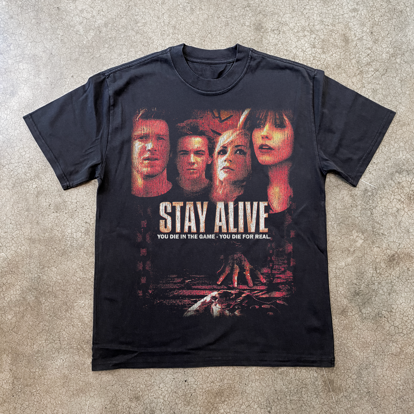 '06 Stay Alive Promo Black T-Shirt