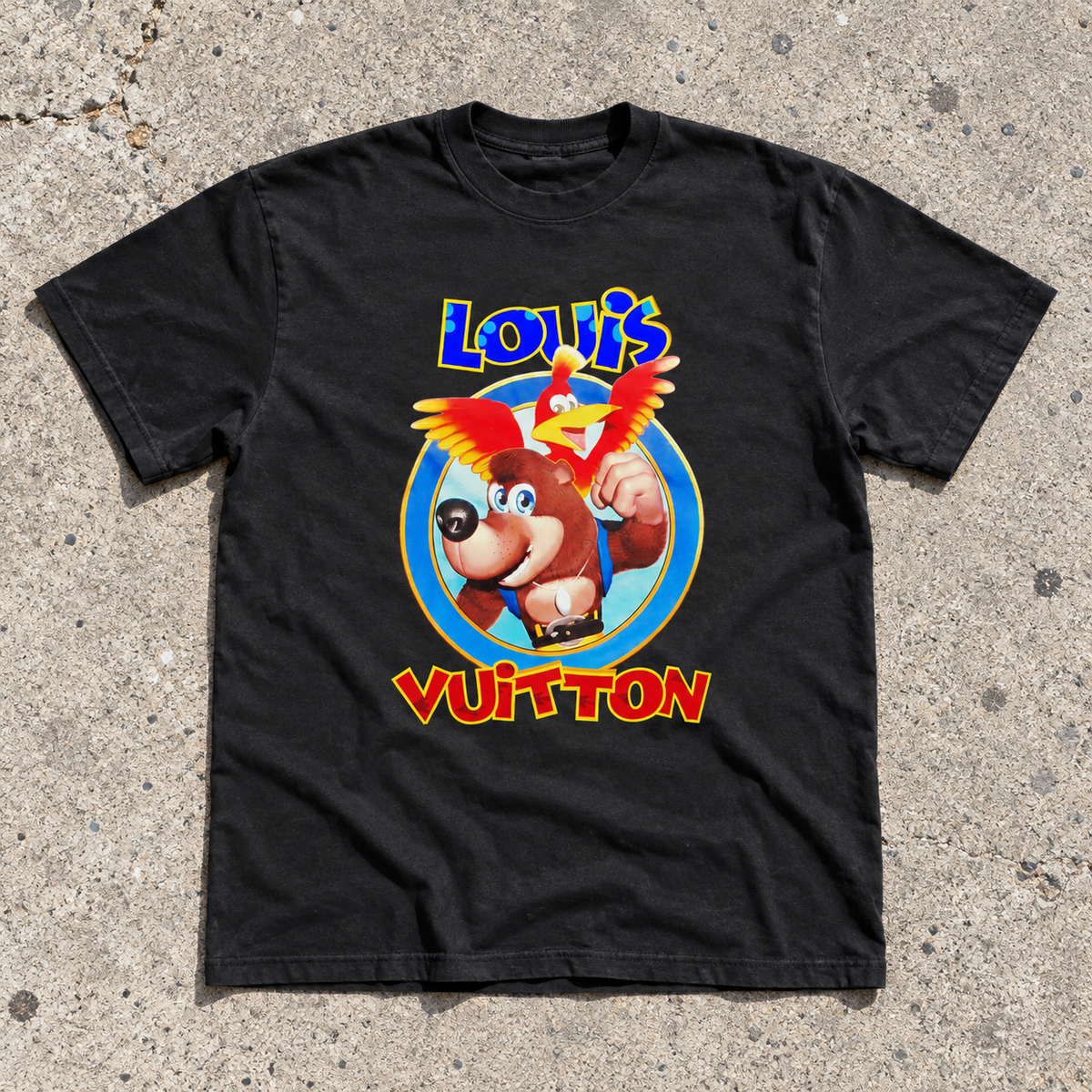 Banjo Black Graphic Tee