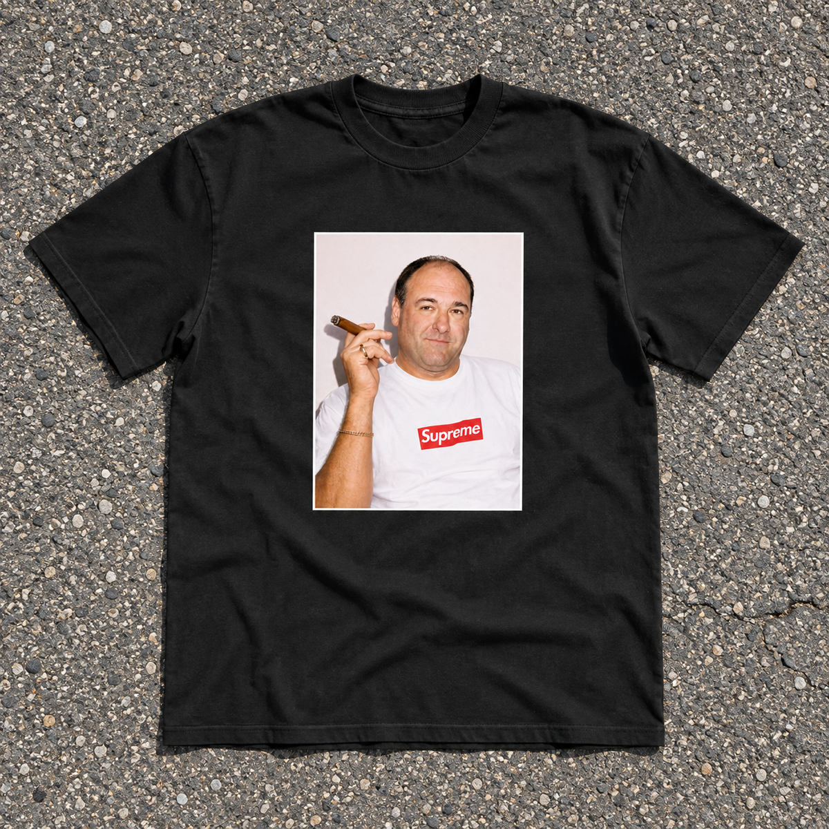 Soprano Black Graphic Tee