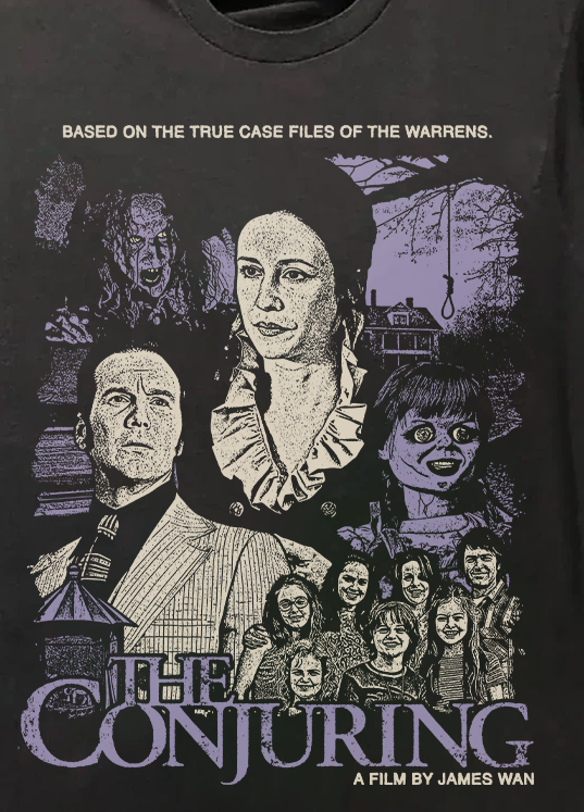 The Conjuring Vintage Black T-Shirt
