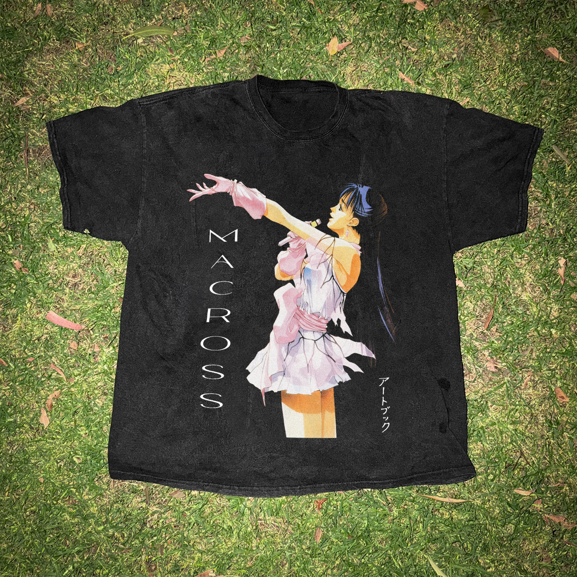 Macross 'Lynn Idol' Vintage Black Tee – Parallel