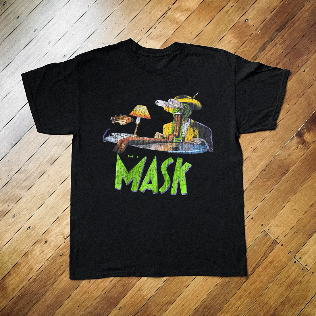 coolio Tシャツ　マスク　MASK ラップリマン The Mask Black Tee – Parallel