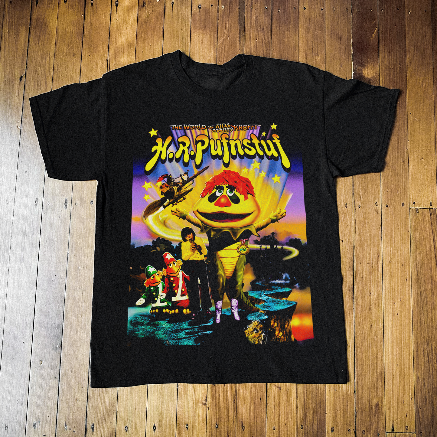 Crazy 'H.R. Pufnstuf' Black T-Shirt