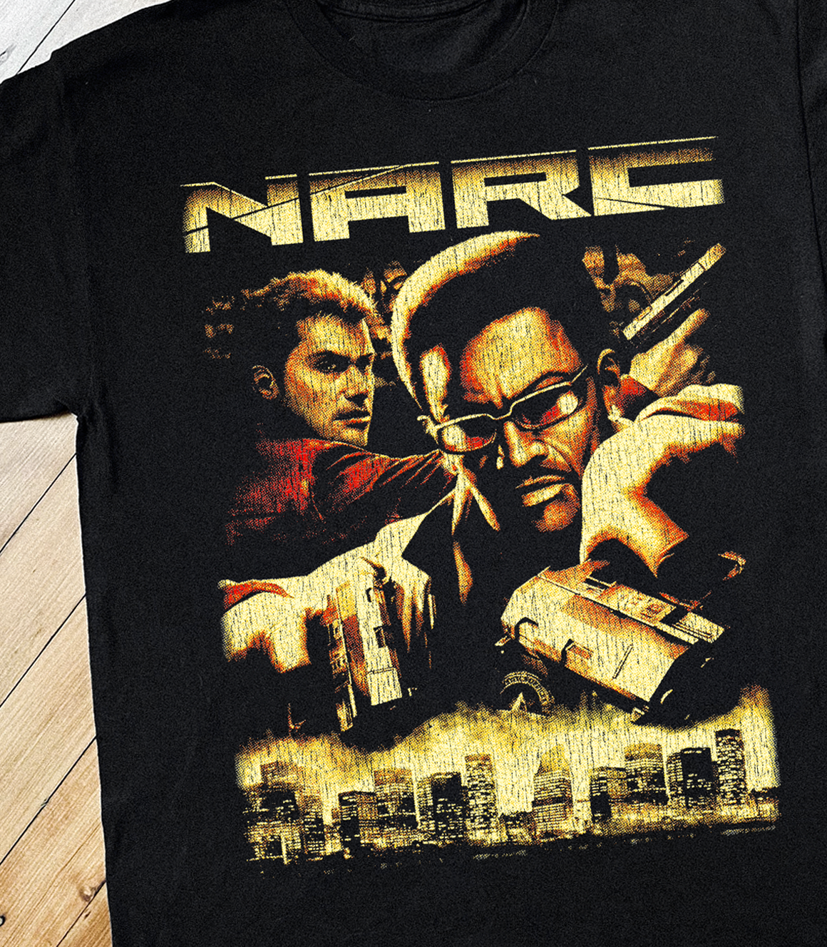 '05 Narc Xbox Black T-Shirt