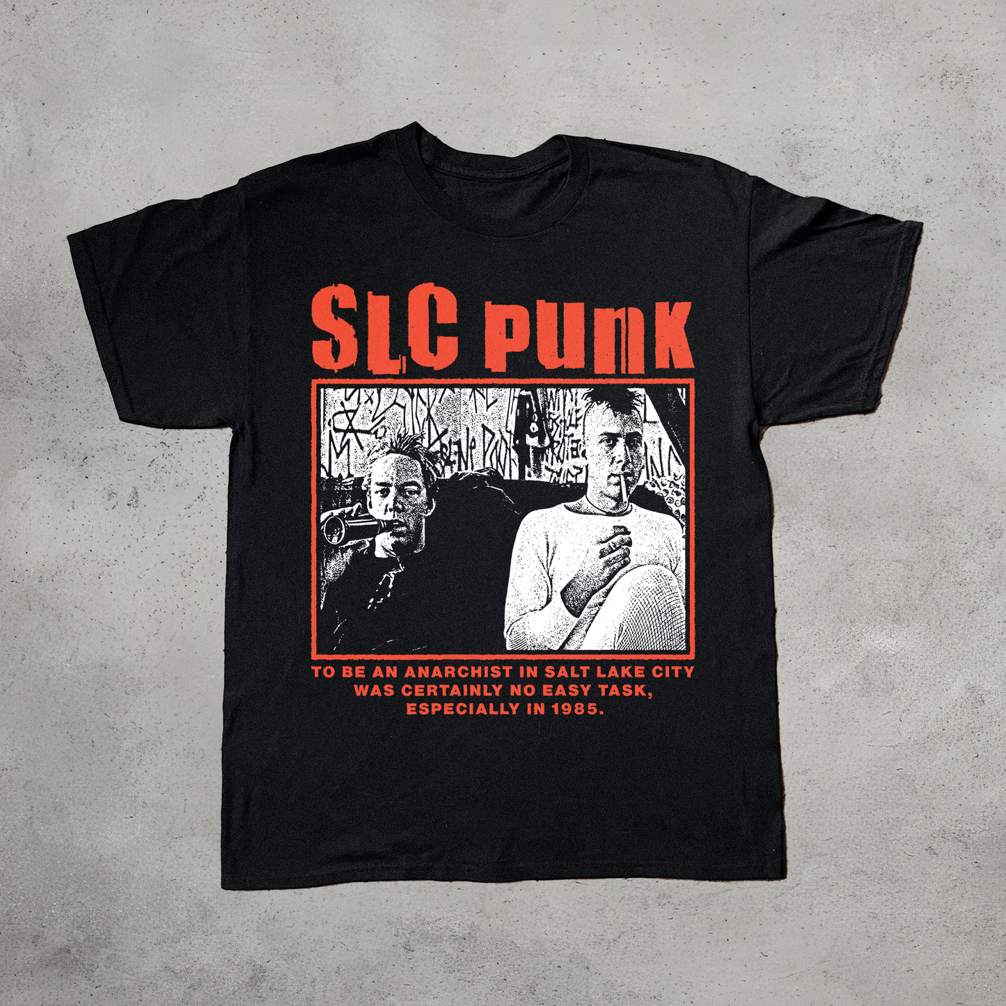 Slc Punk Black T-Shirt