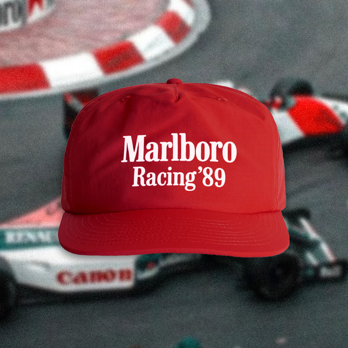 1989 'Marlboro Racing' Red Nylon Hat – Parallel