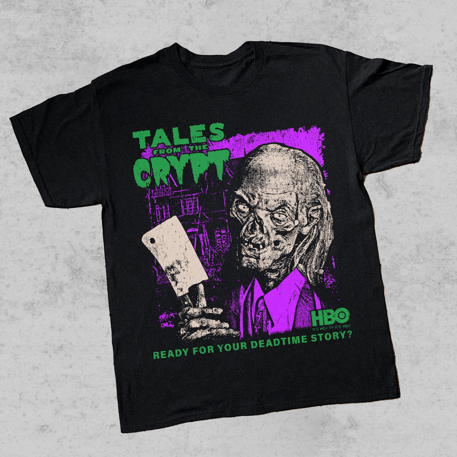 90s Tales from the Crypt ©︎入り ホラー Tシャツ Tales From The Crypt Black T-Shirt – Parallel