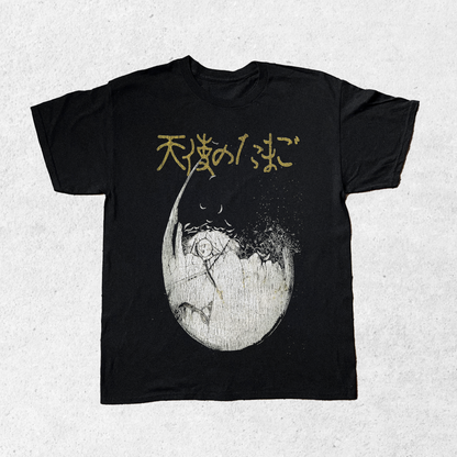'85 ANGEL'S EGG VINTAGE BLACK T-SHIRT