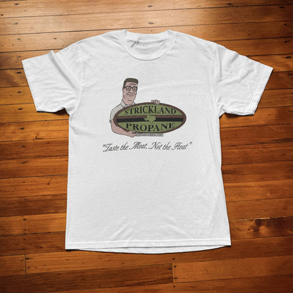 King of The Hill Strickland Propane White T-shirt