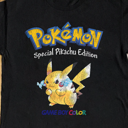 PKMN Yellow Black Tee