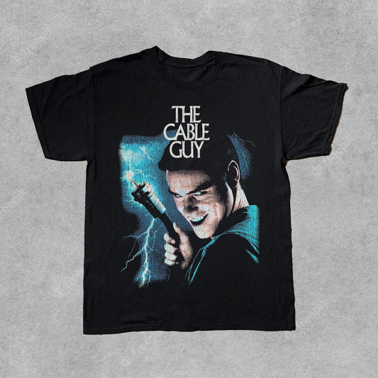 '96 CABLE GUY PROMO BLACK T-SHIRT