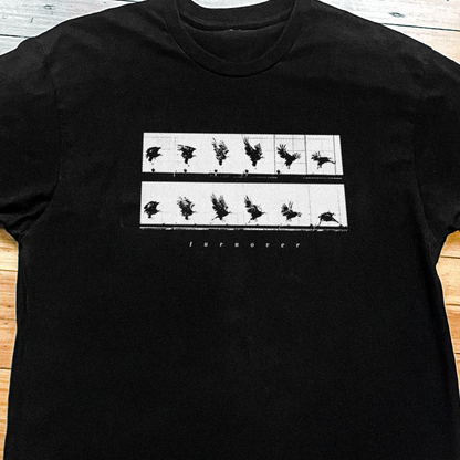 90s Turnover 'Eagle Flight' Vintage Washed Black Tee