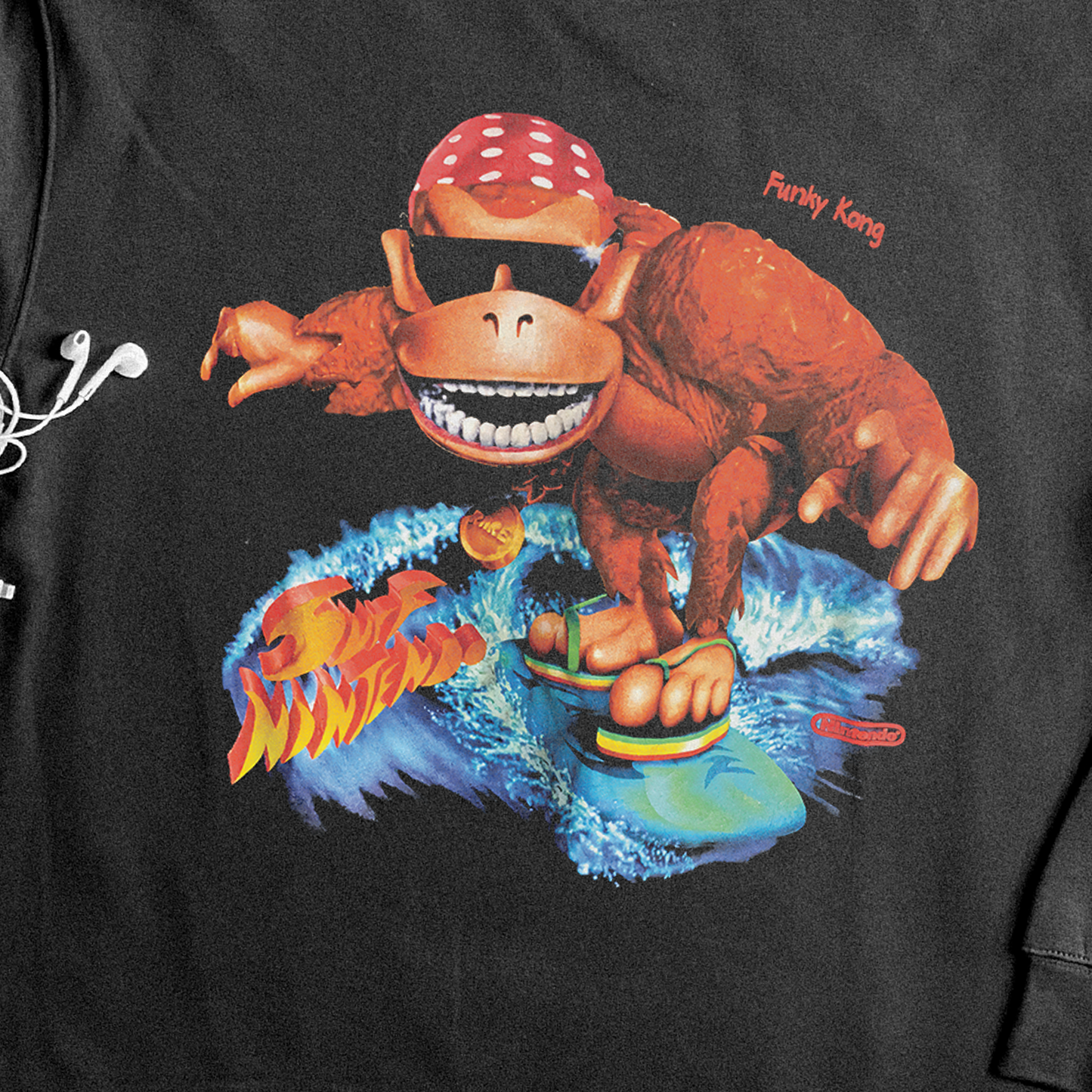1995 'FUNKY KONG SURF' PROMO BLACK CREWNECK