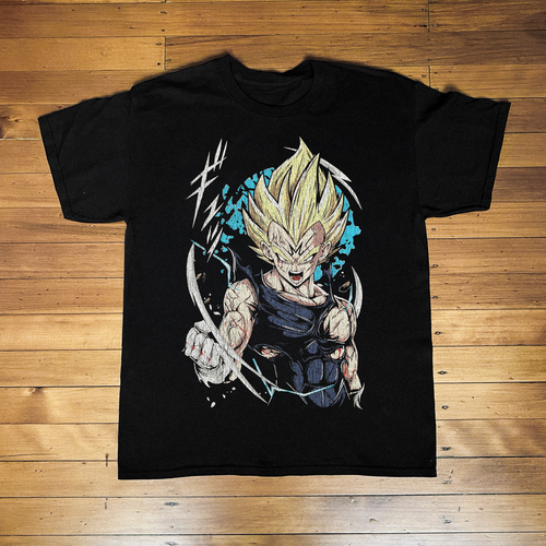 【※みさき】　タンクトップ　ブラックM（VEGETA＋MAJIN） 26tlf6wj-