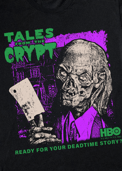 TALES FROM THE CRYPT BLACK T-SHIRT
