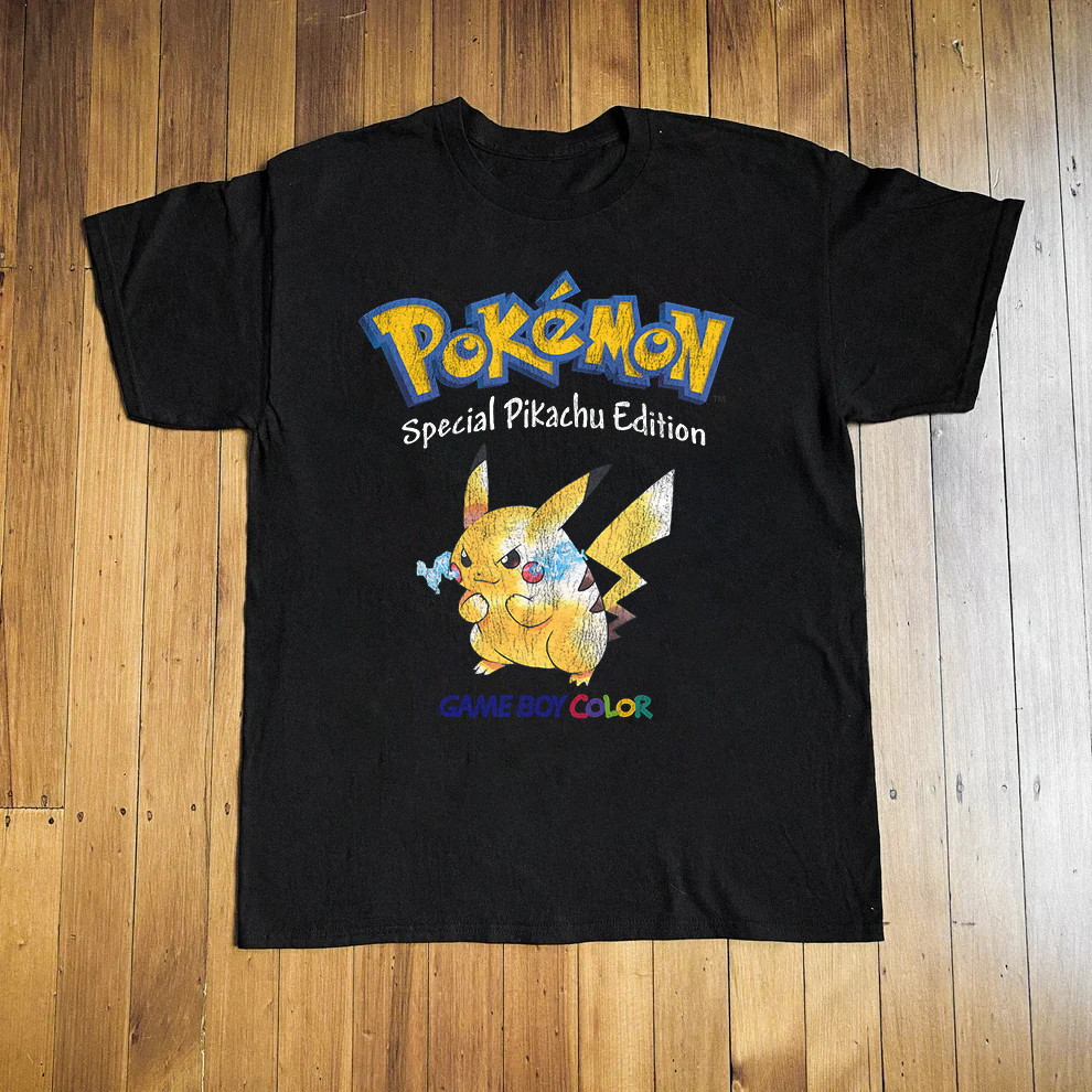 PKMN Yellow Black Tee