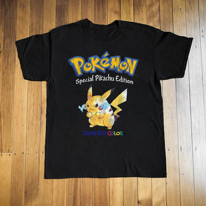 PKMN Yellow Black Tee