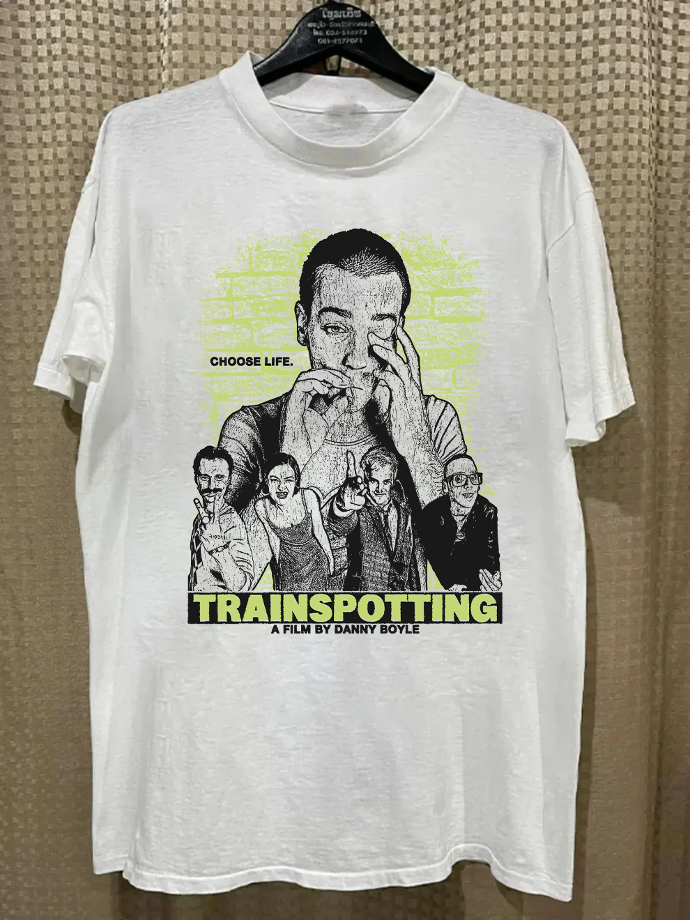 Trainspotting Vintage White T-Shirt