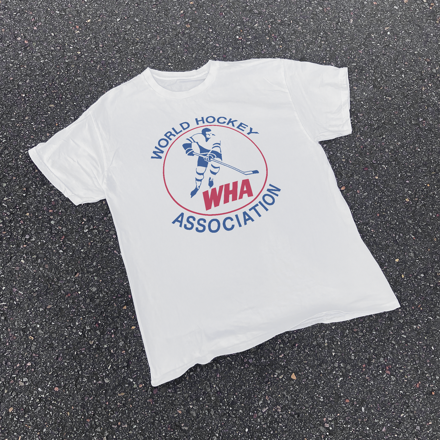 'WORLD HOCKE ASSOCIATION' WHITE T-SHIRT